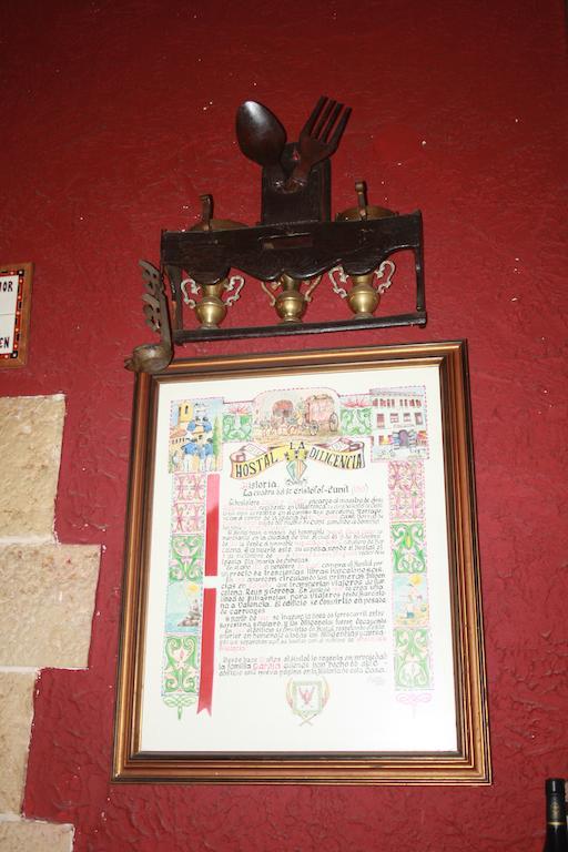 Hostal Restaurante La Diligencia Cunit Kültér fotó