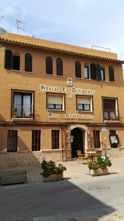 Hostal Restaurante La Diligencia Cunit Kültér fotó